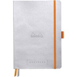 Rhodia Rhodia Goalbook anteckningsbok A5, soft cover silver