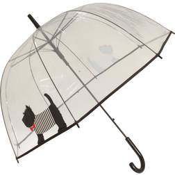 Kvinnor/Damer Clear Dog Umbrella Scottie