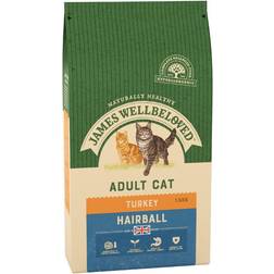 James Wellbeloved Jwb Adult Cat Hairball Turkey & Rice 1.5kg