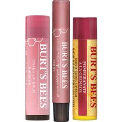 Burt's Bees Festive Mistletoe Kiss gift set (for lips)