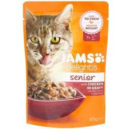 IAMS Delights Senior Chicken in Gravy Wet Cat Food