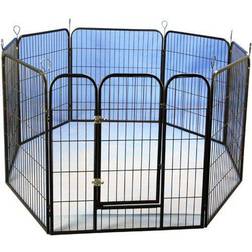 @Pet Modular Puppy Pen Black 79x81cm