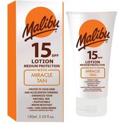 Malibu Miracle Tan Lotion SPF15 150ml