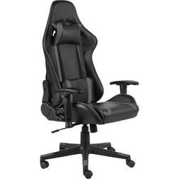 Be Basic Sedia da Gaming Girevole Grigia in PVC