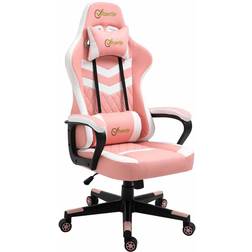 Vinsetto Racing Gaming Chair - Pink White