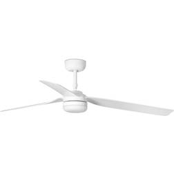 FARO BARCELONA Punt M Loftventilator DC LED-lampe Hvid