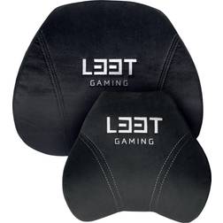 L33T Gaming L33TGaming Lyxiga dynor set Gaming stol Svart Gaming