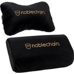 Noblechairs Cushion set Nero, Oro 2 pz