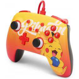 PowerA Parannettu johdollinen ohjain (Oran-marja Pikachu) Controller Nintendo Switch