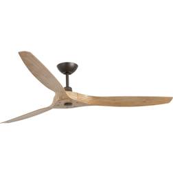 Ventilateur Plafond Morea DC 3 Pales Brun Clair