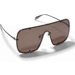 Alexander McQueen McQueen 99mm Shield Ruthenium