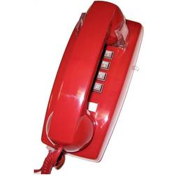 Cortelco 255447-VBA-20M Wall w/ Volume RED