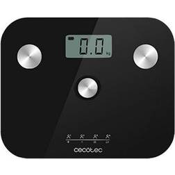 Cecotec Báscula Digital De Baño EcoPower 10100 Full Healthy LCD 180 kg Negro Eco-friendly