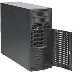 SuperMicro SC733 TQ-668B Tower Schwarz