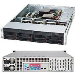 SuperMicro CSE-825TQC-R802LPB Black 2U SC825TQC SAS3 LP