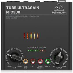 Behringer MIC300 Vacuum Rør-Preamp med Limiter