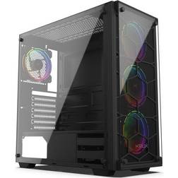 Krux Leda Atx Tower Black