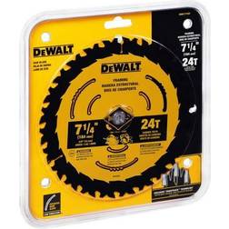 Dewalt 7-1/4-in 24T Saw Blade with ToughTrack tooth design