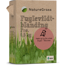 NatureGrass Blomsterfrø blanding, Fuglevildt, 500g