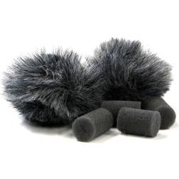 Rycote Grey Lavalier Windjammer Set of 2