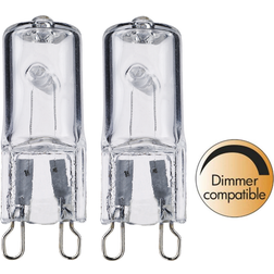 Unison G9 Halogenlampa 2-pack 42W