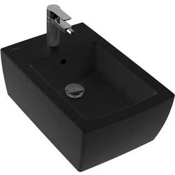 Villeroy & Boch Memento 2.0 Bidet wandhängend, 443300, Farbe: Ebony, Ceramic Plus