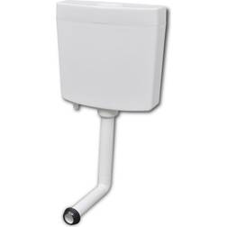 vidaXL Toilet Cistern 3/6 L White