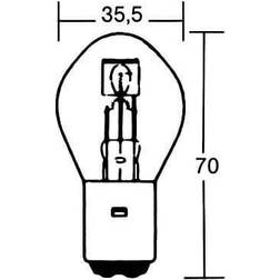 Pære til køretøj MTECZ49 M-Tech MTECZ49 S2 30/35W 12V (10 pcs)