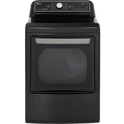 LG Smart Electric Dryer with TurboSteam 7.3 cu. ft. Black