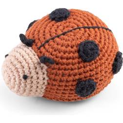 Sebra Crochet Rattle Ladybird