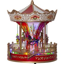 Star Trading Largeville Spinning Carousel Julby 23.5cm