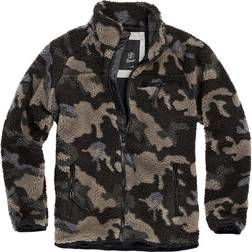 Brandit Teddy Fleece Jacket Men - Dark Camo