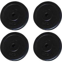 vidaXL Weight Plates 4x5kg