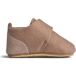 Wheat Marlin Felt Home Indoor Shoe - Hazel