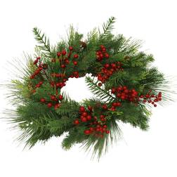 Nordic Winter Wreath with Berries & Berries Julepynt