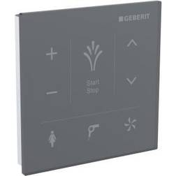 Geberit AquaClean Wandbedienpaneel 9.3 x 9.3 cm Zwart