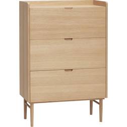 Hübsch Hide Light Wood Kommode 80x120cm