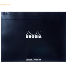 Rhodia head stapled pad black A3 N°38 dotted