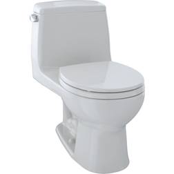 Toto MS853113S-11 UltraMax Round 1-PC Toilet, Colonial White