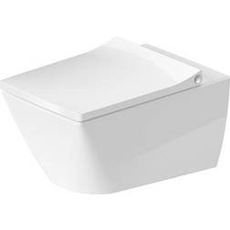 Duravit Viu vägghängd toalett, rimless, vit