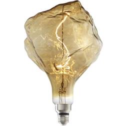 Bulbrite 60-Watt Equivalent Iceberg Amber Light Dimmable LED Grand Filament Nostalgic Light Bulb