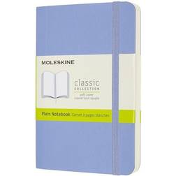 Moleskine Copertina Morbida e Chiusura ad Elastico 9 x 14 cm Colore Blu Ortensia