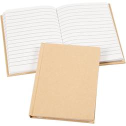 Creativ Company Notesbog, A6, 60 g, brun, 1 stk