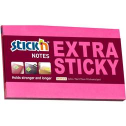BNT Notes Stick'N Extra Sticky rød 76x127mm 90blade (6 stk