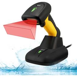 Adesso NuScan 5200TR 2.4GHz RF Wireless Antimicrobial & Waterproof 2D Barcode Scanner