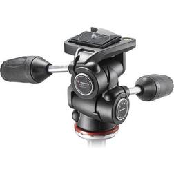 Manfrotto 3-vägs panorering/lutningshuvud med RC2 snabbkopplingsplatta (MH804-3WUS)