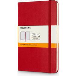 Moleskine Classic Notebook Taccuino A Righe Formato Medium 11.5 x 18 cm Colore Rosso Scarlatto 208 Pagine