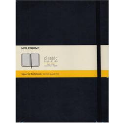 Moleskine Carnet Classique Très Grand Format Quadrillé Couverture Rigide Noir