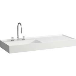 Laufen Kartell Lavabo H8133327571111 1 Hahnloch 1200 x 460 mm