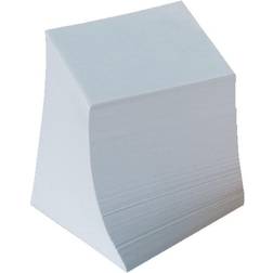 Folia Kubus refill limet m/700 ark/stk hvid 9x9x9 cm